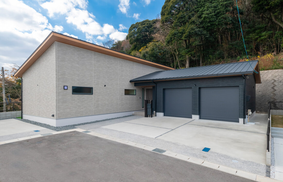平屋【３LDK＋🚙ビルトインガレージ２台分】新椋野モデルハウス（ゆめモールそば）